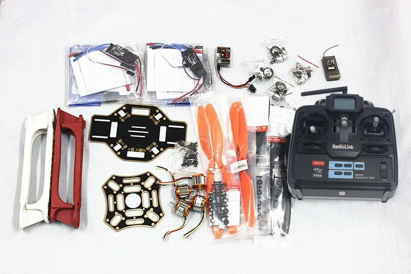 F02192 E HJ 450 м нейлоновая Airframe + QQ SUPER Flight Control board двигатель 1045 кВ 30A ESC пропеллер TX & RX