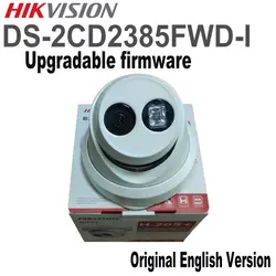 Бесплатная доставка Hikvision английская версия DS-2CD2385FWD-I 8MP H.265 купольная ip-камера мини башни камеры видеонаблюдения POE 30 м ИК