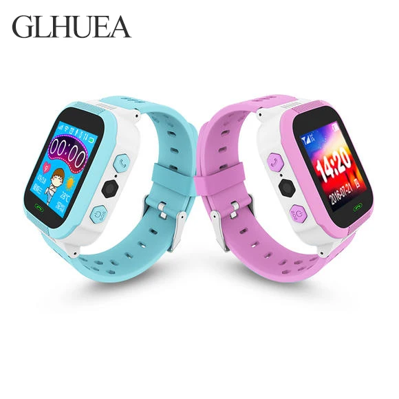 

GLHUEA NEW Waterproof Portable Smart Watch Children GPS Tracker Position Locator 2-Way Talking Gps Tracker