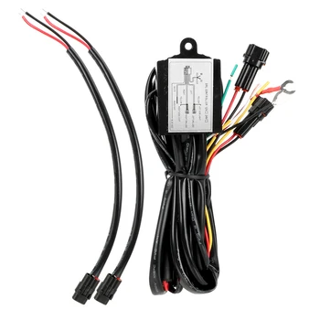 

LEEPEE Control On Off Dimmer LED Daytime Running Light Relay Multi-function Running Light Control Line For all vehicles