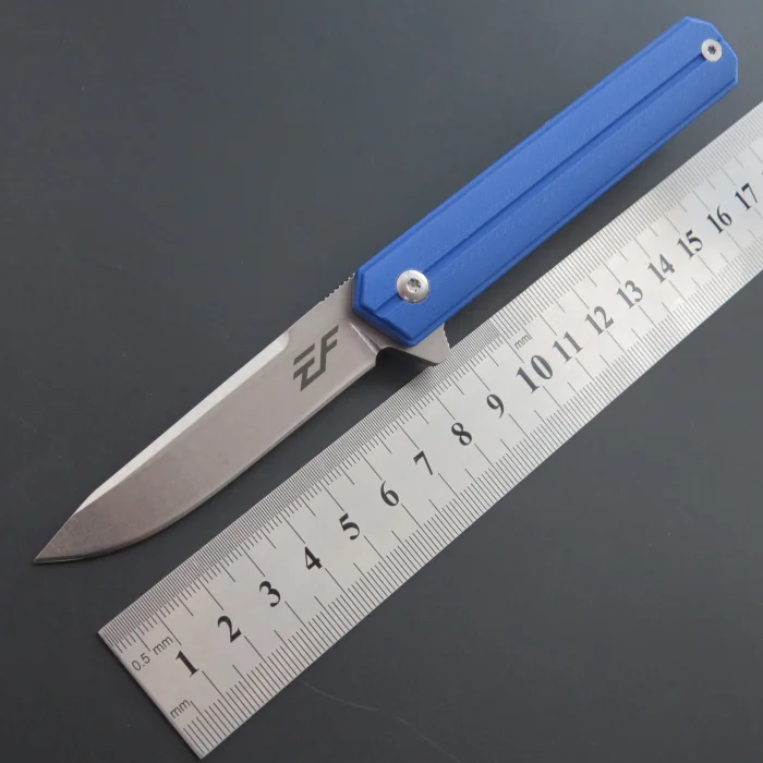 Цена Высокое качество EF64 складной карманный нож D2 Сталь лезвие G10 ручка шарикоподшипник нож для походов и охоты Кемпинг острый нож, инструмент дл...