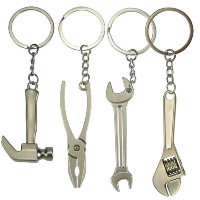 Цинковый сплав посеребренный сменный ключ брелок цепочка для гаечного ключа креативный брелок 7801