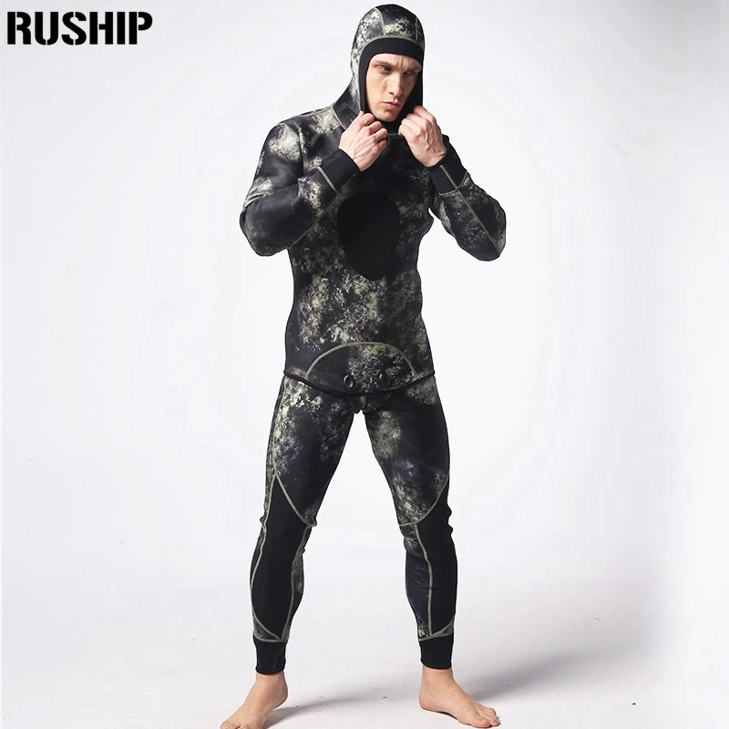 Мягкий 3 мм водолазный костюм, неопреновый Мужской гидрокостюм для подводной охоты, гидрокостюм для подводной охоты, купальный костюм, Раздельный костюм для сёрфинга