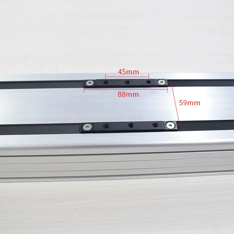 RXS100XY-H1 Motorized XY Stage Ball Screw CNC Linear Slide Module Guide Motion Rail Actuator Low Noise Nema24 Robotic Arm Kit