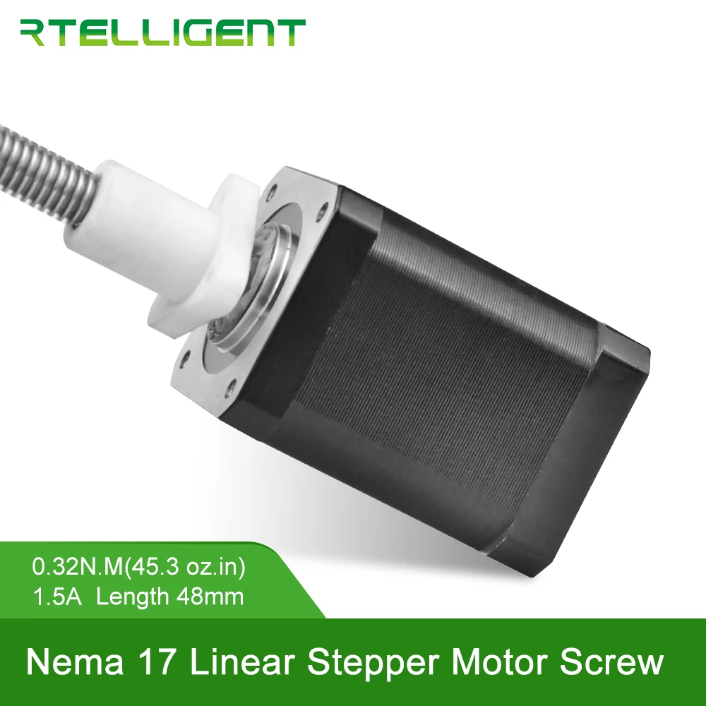 

Factory Customized Nema 17 Linear Screw Stepper Motor Closed Loop Encoder Optional Suitable for Linear Drive of Stepper Motor
