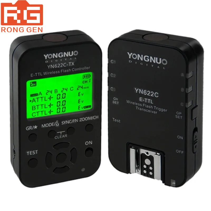 Оригинальный триггер для вспышки Yongnuo YN 622 TX 622C ETTL с трансиверами камеры Canon