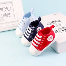 Обувь для новорожденных мальчиков и девочек; детские спортивные кроссовки; обувь для малышей с мягкой нескользящей подошвой; детская обувь