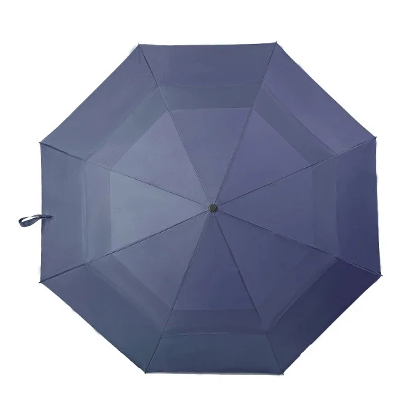 JESSE KAMM дизайн полностью автоматические зонты сильный Ветрозащитный большой для двух трех человек эпонж дропшиппинг Мода - Цвет: blue