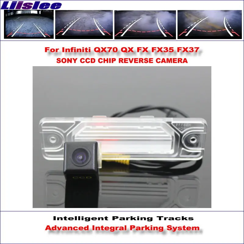 

Car Rear View Camera For Infiniti QX70 QX FX FX35 FX37 (S50 2003 2004 2005 2006 2007 2008) HD 860 Pixels Parking Dynamic Guidanc