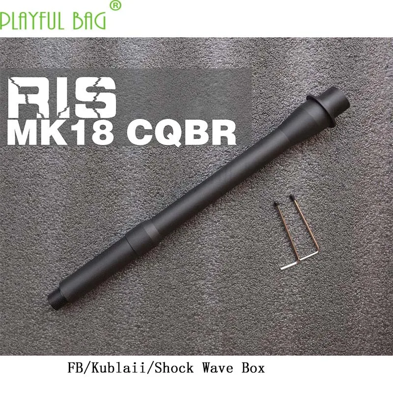 Для активного отдыха CS водяная пуля пистолет MK18 cqbr RIS Сплит обновленный Материал Карандаш трубка Jinming9 FB3.0 Ewave коробка PI36 - Цвет: Lossless
