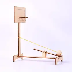 Забавные мини-деревянный Настольный баскетбол съемочный стол игры игрушки DIY вечерние поставки снятия стресса подарок для детей