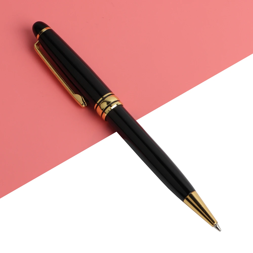 1 шт. Baikingift шариковая ручка вращающийся металл ручка высокого качества классический синий/черные чернила 0,7 мм для офиса и школьные принадлежности