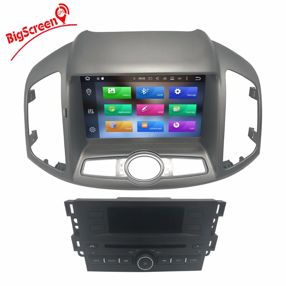 Android 8,1 Автомобильный CD dvd-плеер gps навигация для CHEVROLET CAPTIVA 2012- мультимедийный плеер Satnav магнитофон головное устройство HD