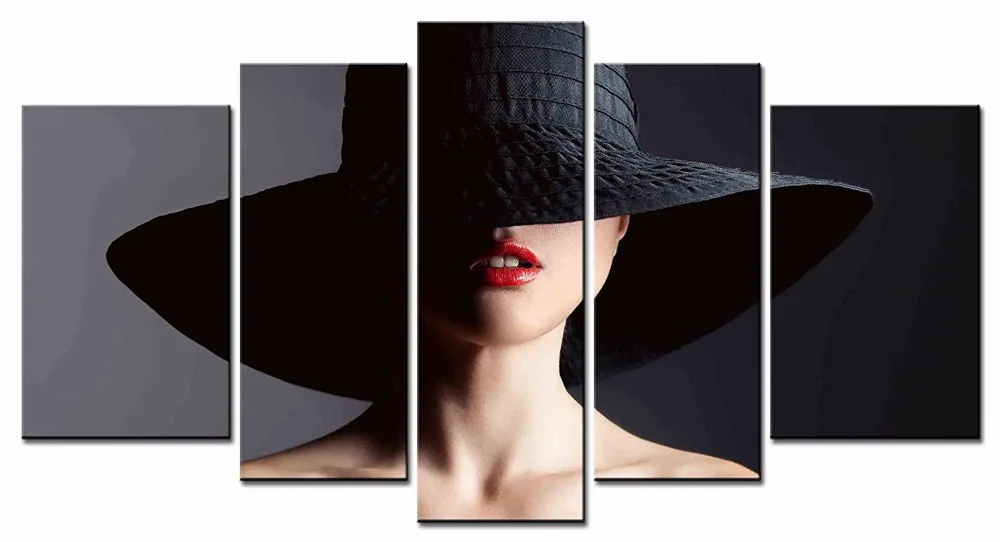 Free shipping Sexy woman canvas prints oil painting printed on canvas