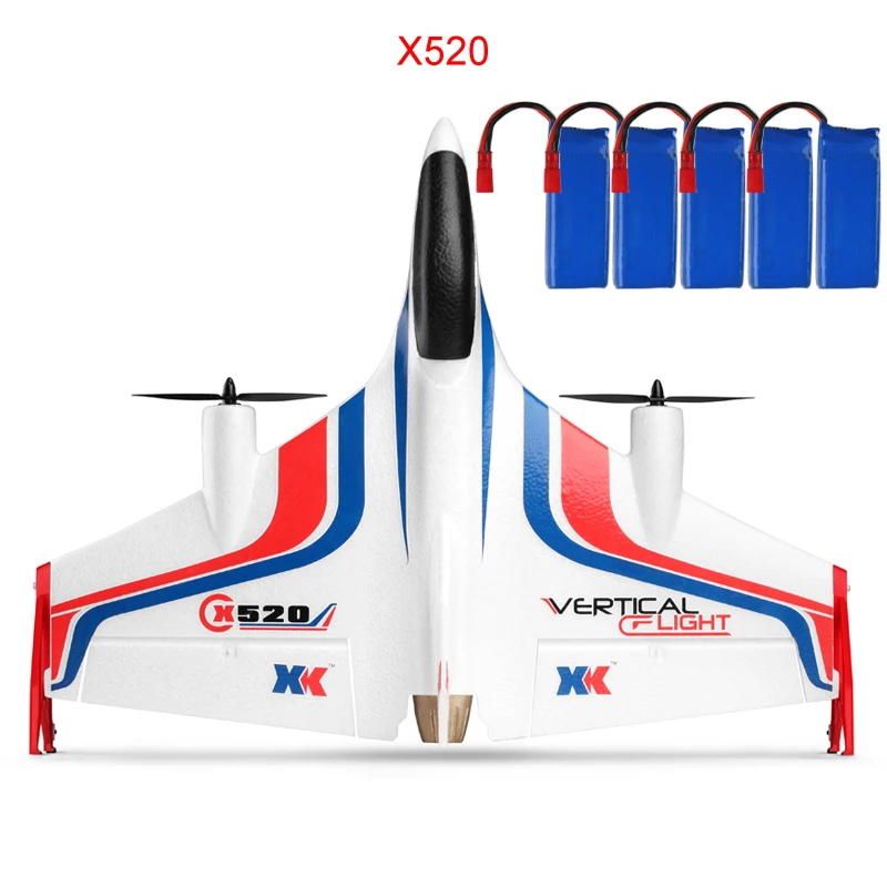 WL X520 Fighter 6CH бесщеточный вертикальный взлет и посадка трюк Радиоуправляемый Дрон