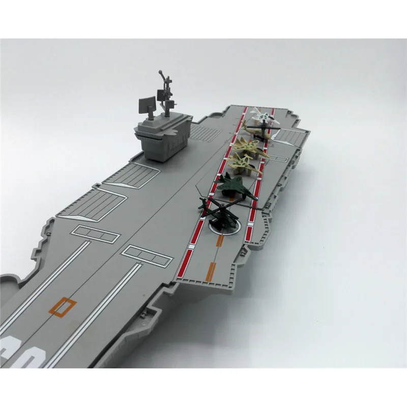 Моделирование авианосца статическая модель с 6 самолетами Дети подарок игрушки хобби авианосца модель военных самолетов
