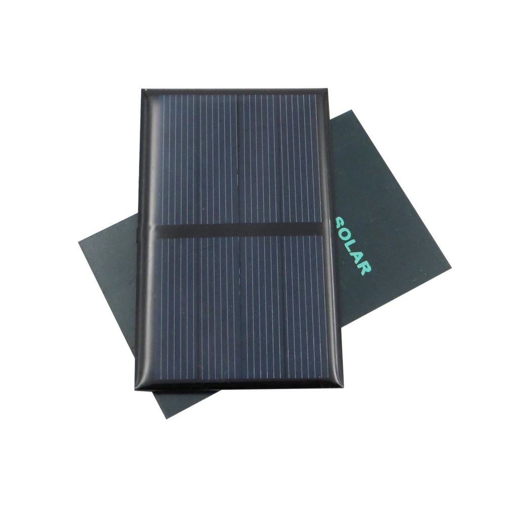 2В 300mA 0,6 ватт Панели солнечные Стандартный эпоксидный поликристаллический кремний DIY батарея заряд энергии Модуль Мини Солнечная батарея игрушка