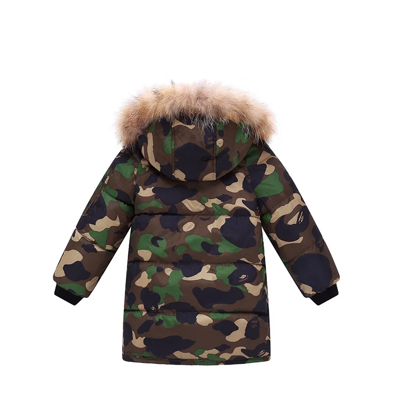 Детские куртки детское зимнее пальто для мальчиков зимняя куртка для мальчиков детская теплая верхняя одежда, пальто для детей от 4 до 13 лет, детская зимняя одежда