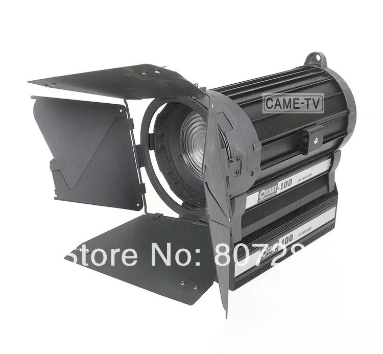 

100W LED Fresnel Light Zoom DMX Focusable Dimmable Studio Video