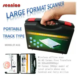 Senniao трек сканер st-a1g портативный широкоформатных Преобразование HD в автономном режиме сканирования компьютерного изображения бесшовные