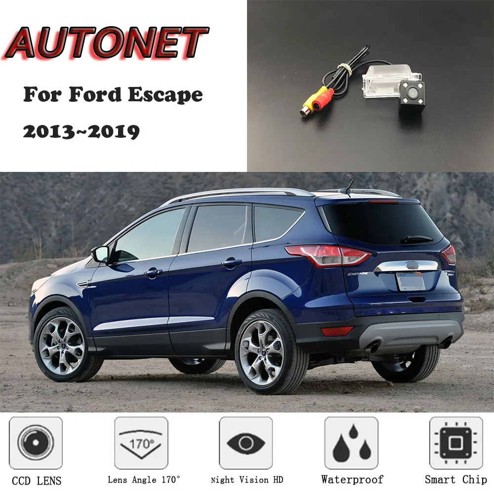 Камера заднего вида AUTONET HD с ночным видением для Ford escaster 2013 ~ 2019/камера или