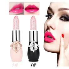 Новая рубашка с длинным рукавом для малышей, мальчиков долговременный увлажнитель яркий с украшением в виде кристаллов; прозрачная губная помада волшебный Температура изменения Цвет губ#0112 BB