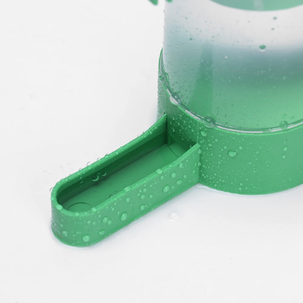 Practical Bird Feeding Equipment Pet Water Drinker Food Feeder Waterer Clip for Aviary Cage Budgie Lovebirds 1Pc bird feeder,parrot feeder,bird water drinker,pet water feeder