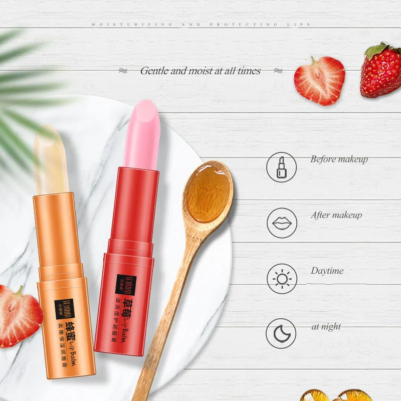 1PC Butter Lip Scrub Makeup Nourishing Moisturizing Lipbalm Anti Aging Exfoliating Full Lip Balm Remove Dead Skin Repair