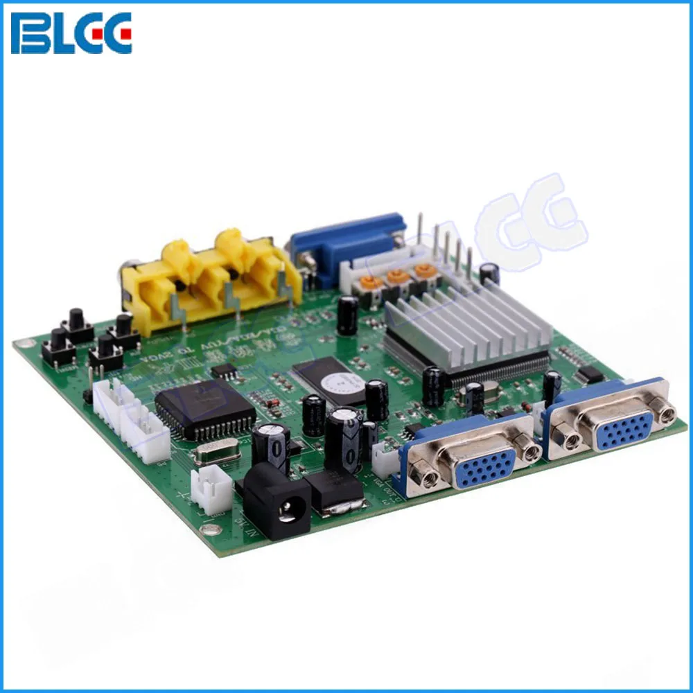 Конвертер CGA в VGA плата для видеоигр двойной выход CRT LCD PDP монитора игровой автомат