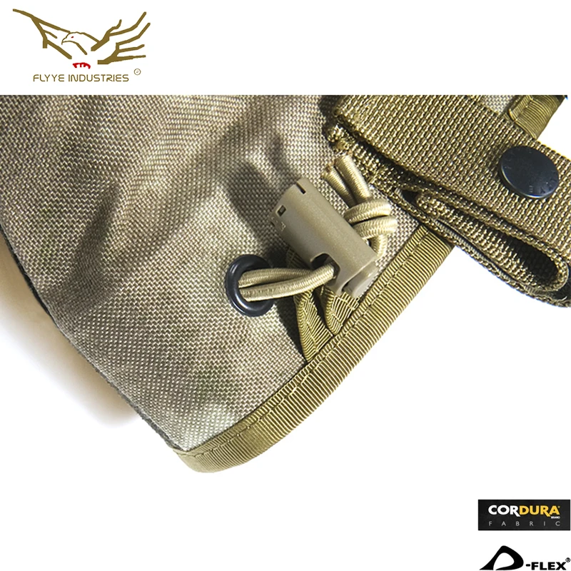 Flyye журнал Drop Pouch инструмент тактический Чехол Wargame Охота Военная армейская Экипировка PK-M013 Мультикам Койот коричневый хаки AOR