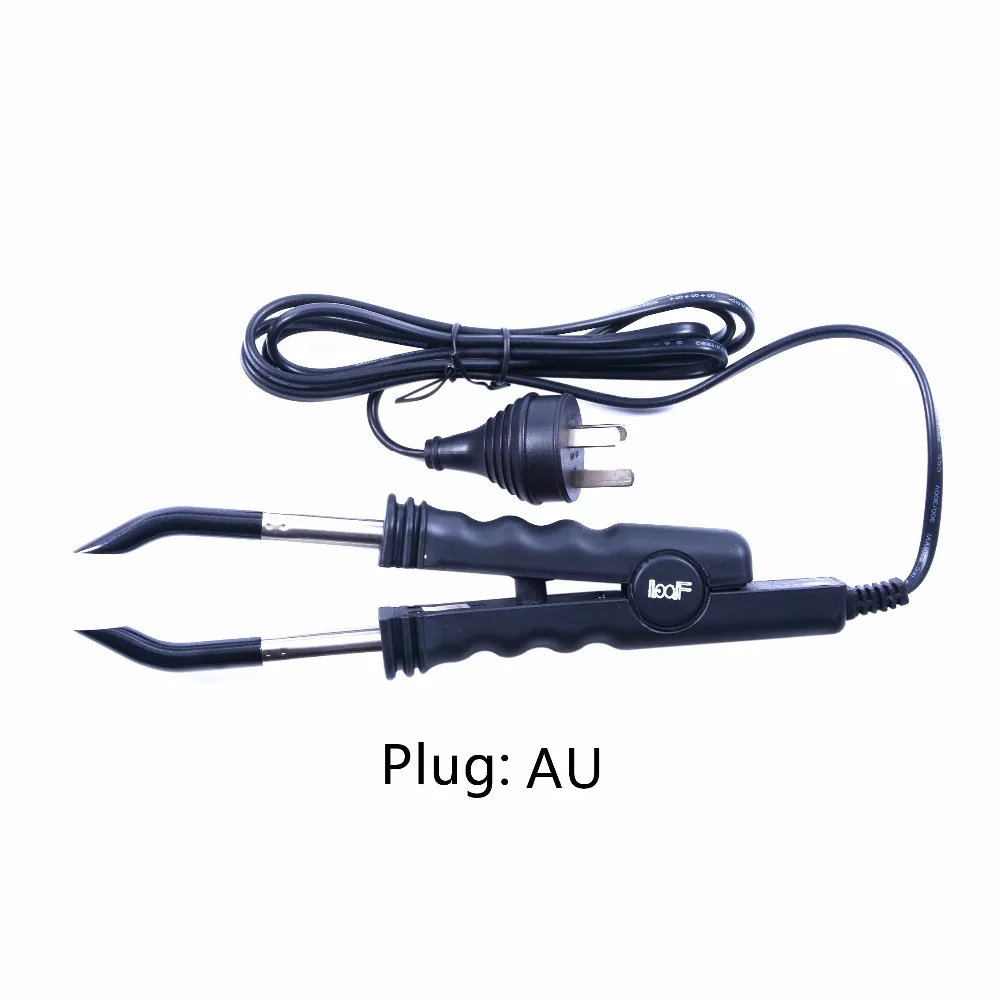 Продажа Профессиональная переменная постоянная Тепловая плоская пластина fusion Наращивание волос Кератиновое склеивание салонный инструмент Тепло...