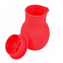 Hot selling Kitchen Red Split-Up Pot Chocolate Melting Mould Butter Sauce Milk Silicone Pot