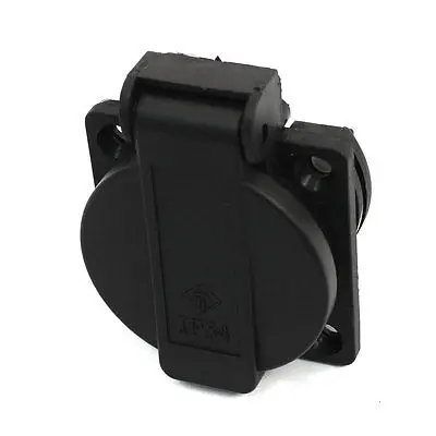 

AC 250V 16A Panel Mount IP54 CEE 7/4 Socket Wall Plate Power Adapter