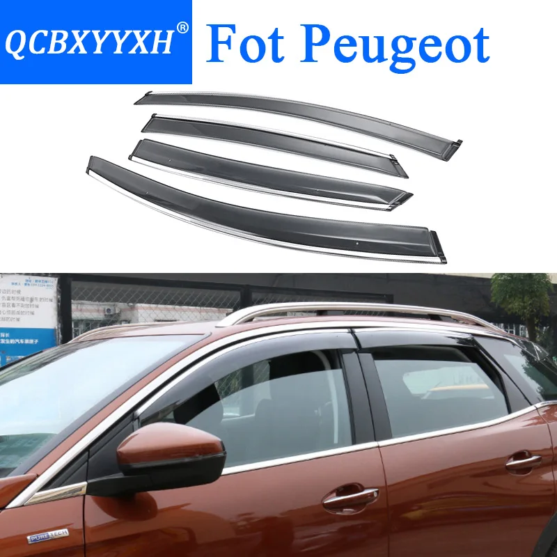 QCBXYYXH Car Styling Awnings Shelters Window Visors rain eyebrow For