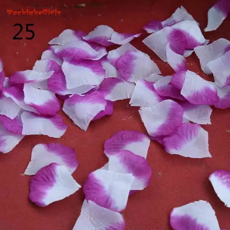 2018 New Goods Rose Petals Wedding Accessories 1000 pieces/lot Cheap