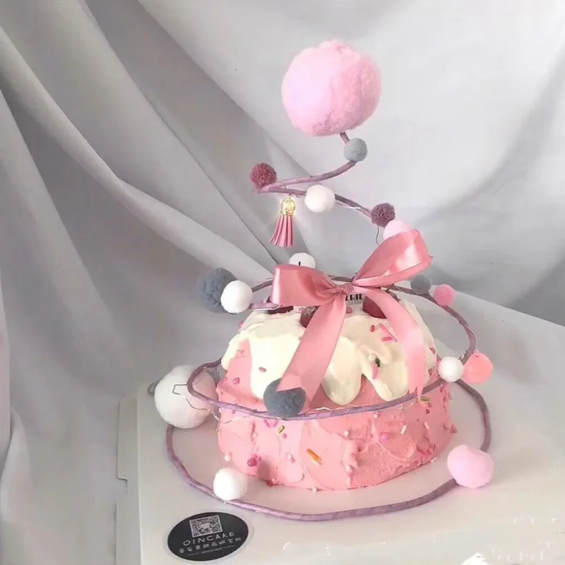 

Cake Decorating Tools Creative Cake Topper Wedding Decoration Valentine's Day DIY Topper Birthday Party Decorations Kids Favor