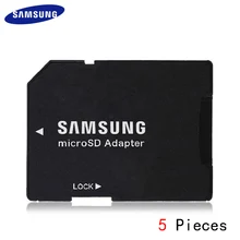 Samsung Microsd Mini TF карта адаптер Micro SD для SD памяти Micro sd кардридер конвертер Лидер продаж 5 шт./лот