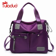 Большая вместительная сумка-мессенджер, Женская водонепроницаемая нейлоновая сумка, сумки для женщин, повседневные сумки через плечо, bolsa feminina