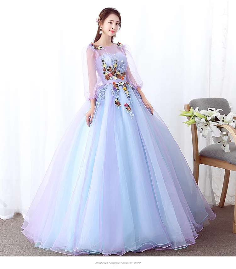 New sweat lady girl women princess bridesmaid banquet party ball prom dress gown