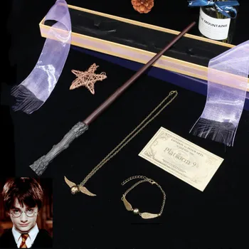 

Colsplay New Arrive Metal/Iron Core ha Magic Magical Wand Voldemort Ron Hermione Dumbledore / Ribbon Gift Box Packing