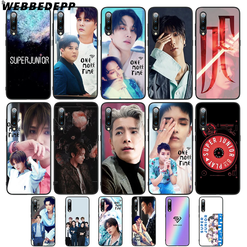 

WEBBEDEPP Super Junior Korean Kpop Soft TPU Case Cover for Xiaomi Redmi GO Note 4 4X 5 6 pro 5A Prime 7 7 Pro