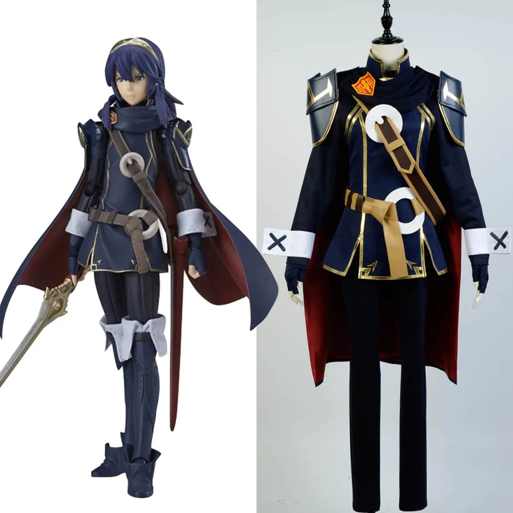 

Fire Emblem Awakening Cosplay Costume Fates Lucina Costume Full Sets Battle Suit Cosplay Halloween carnival Costume