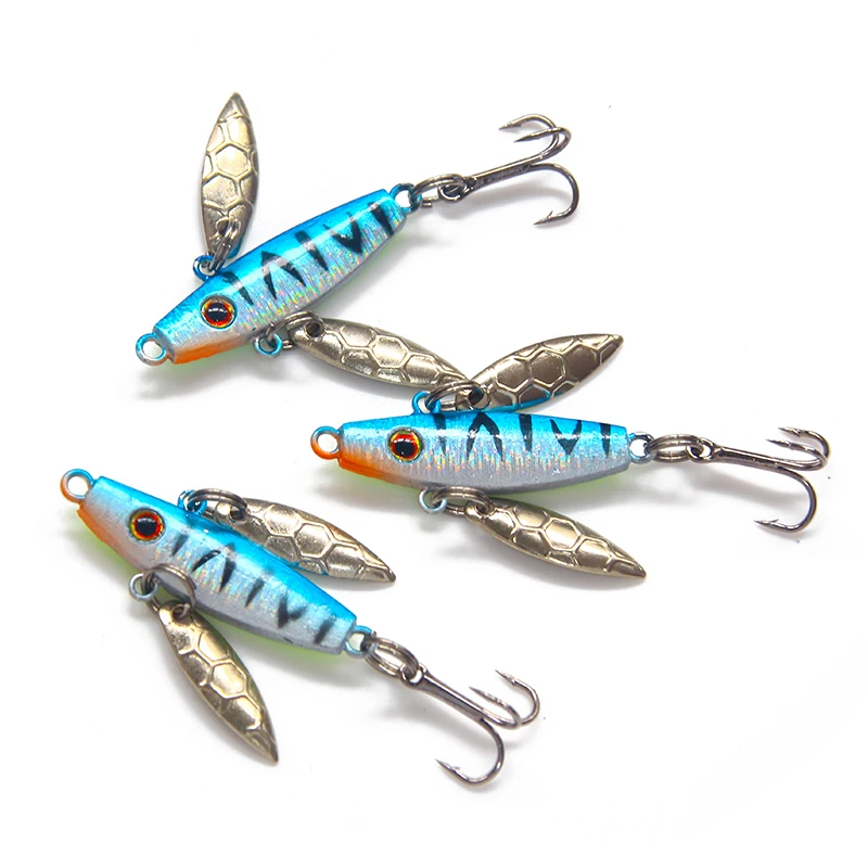 SEAPESCA 1 шт. VIB зимняя Рыболовная Приманка 5 см 7 3 г светящийся джиг приманка Isca