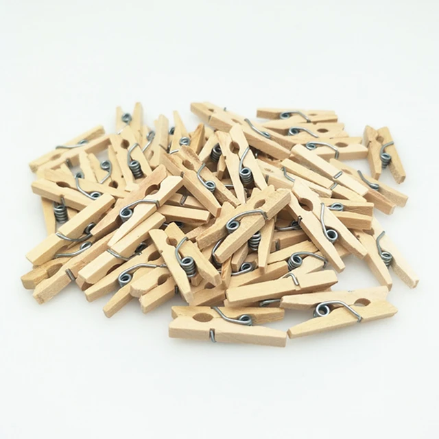 Wooden Photo Paper Peg Clothespin Clothes Pin Clip - China