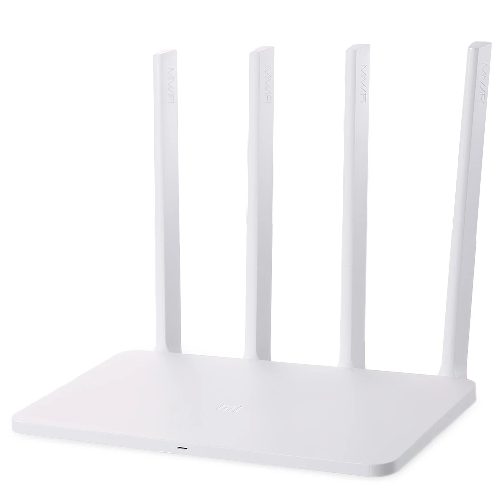  Original Xiaomi Mi Wireless Router 300Mbps 2.4GHz WiFi Router 3C Signal Booster with 4 Antenna for iPhone iOS Android CN Version 