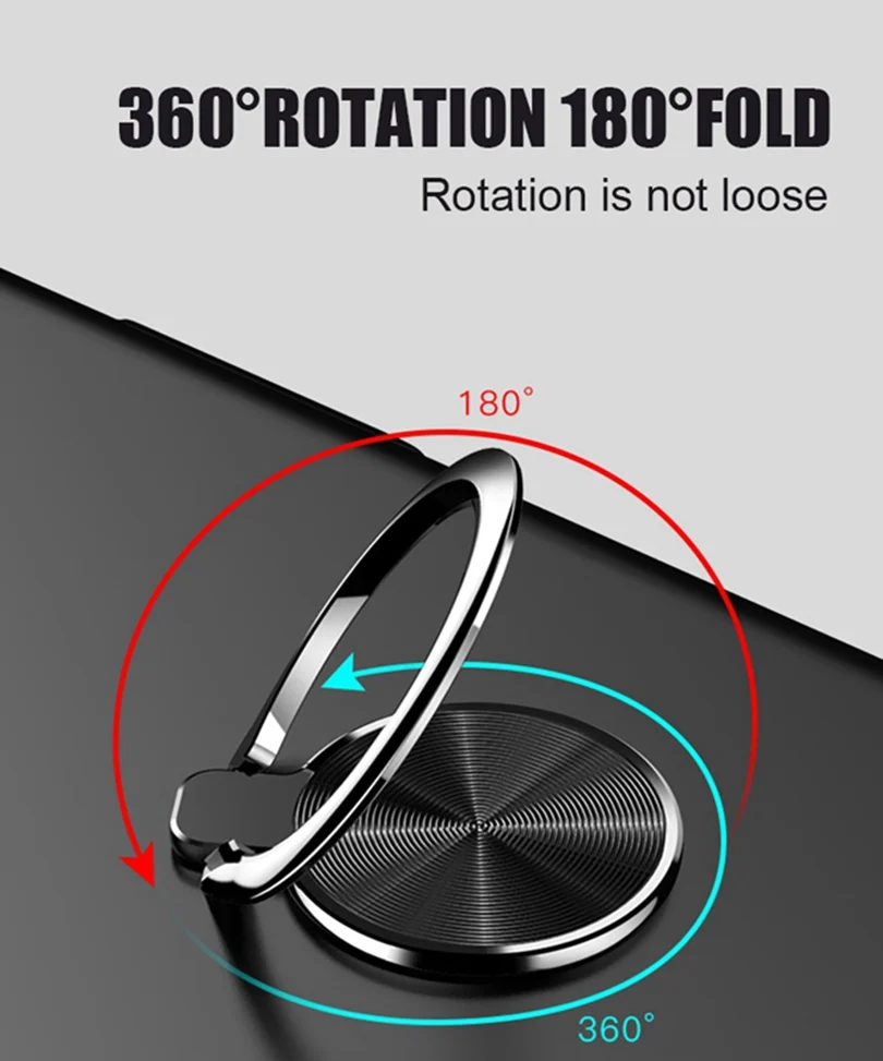 Finger Phone Ring Holder 360 Degree Mobile Phone Holder Stand For Samsung S9 Plus iPhone Universal Cell Phone Finger Ring Holder (5)