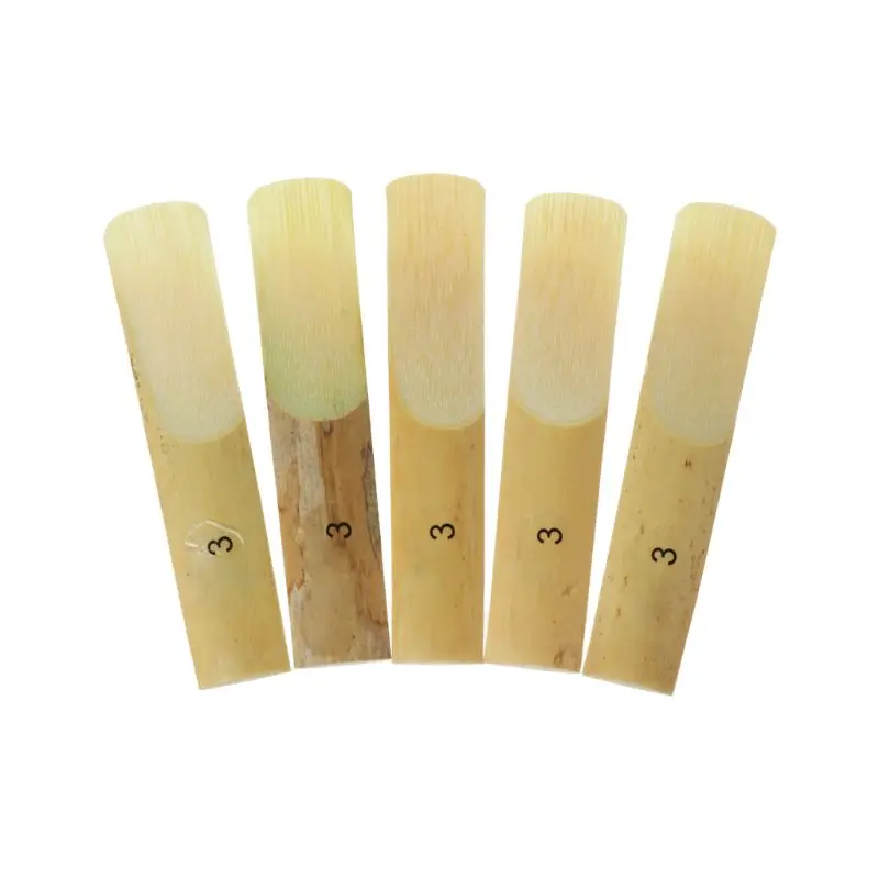 

10pcs Bb Tenor Saxophone Reeds Strength 2 2.5 3 Sax Woodwind Instrument Parts