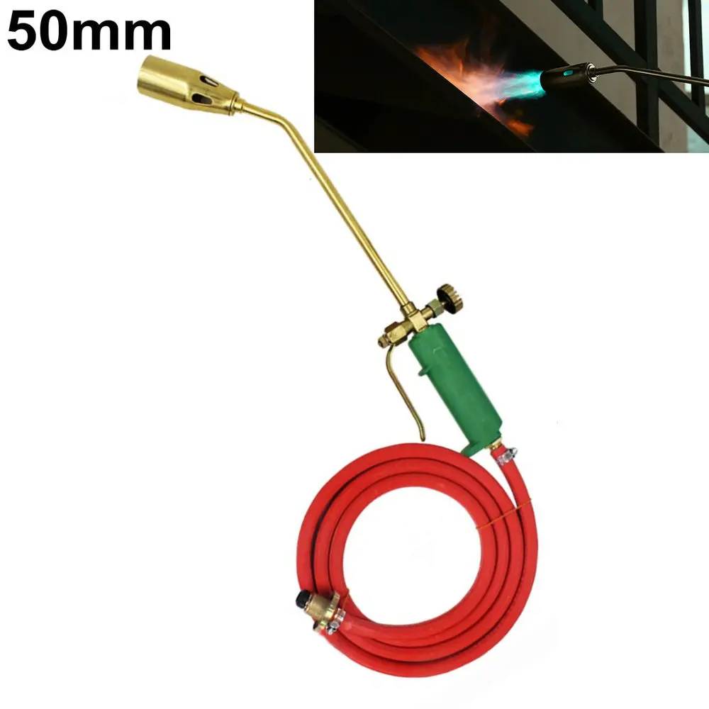 

50mm Type Propane Torch Nozzle Ice Melter Weed Burner Roofing Welding Torch PG