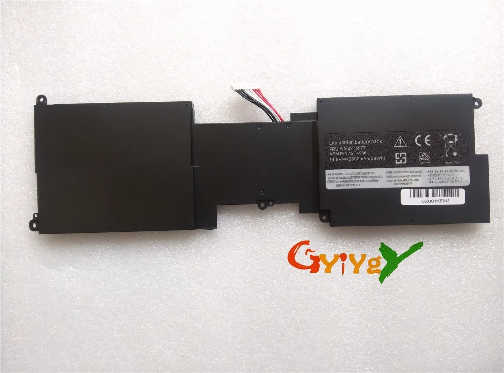 Для lenovo Carbon X1(1291-27U), R9-EXKMB, для ноутбука ThinkPad X1 батарея 42T4936 42T4937 42T4938 42T4939 0A36279 39WH