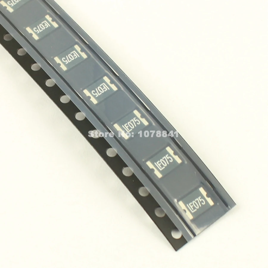

20 Pcs Per Lot Littelfuse Polyswitch SMD PTC Resettable Fuses 1812 0.75A 13.2V 1812L075PR